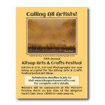 Poster design for Kitsap Arts and Crafts Festival - Kingston, WA