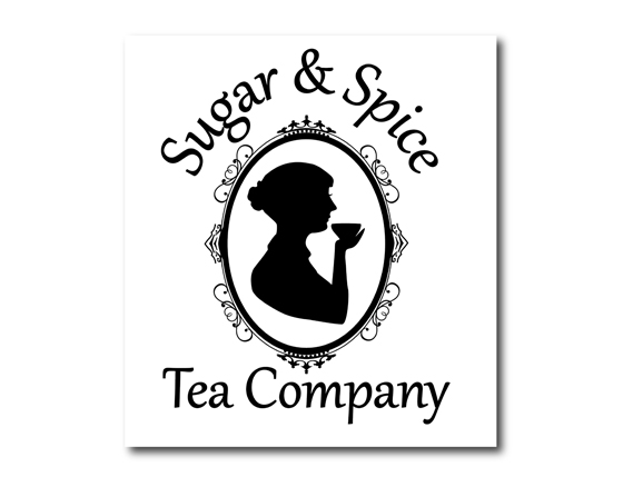 Logo design for Sugar & Spice Tea Company, Poulsbo, WA